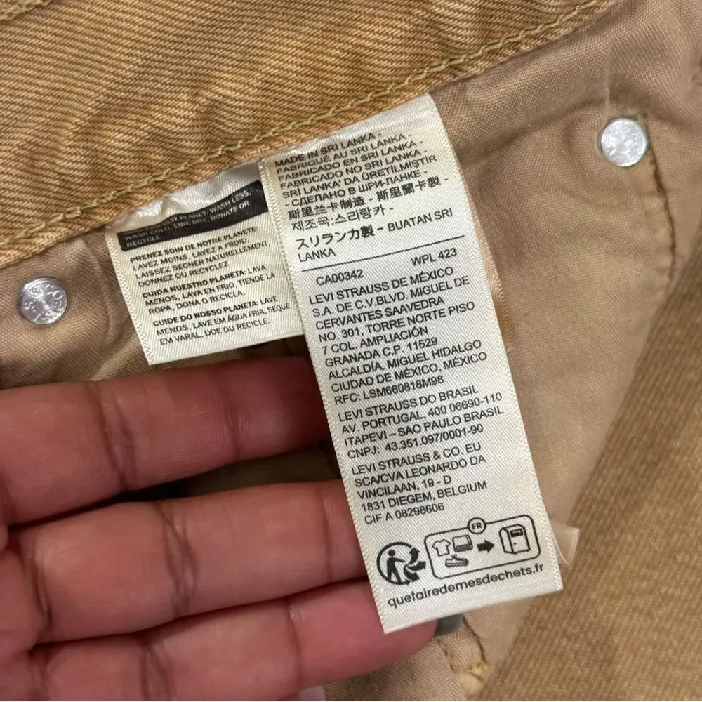 Levi's 501 original fit high rise button fly jeans - Picture 9 of 10